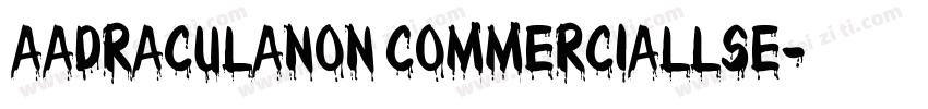 AaDraculaNon commerciallse字体转换